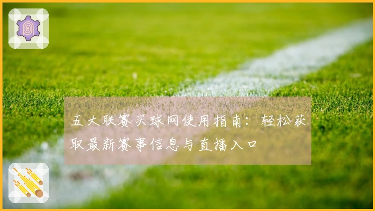五大联赛买球网使用指南：轻松获取最新赛事信息与直播入口